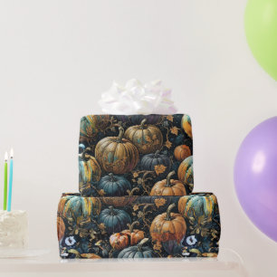Midnight Harvest Wrapping Paper