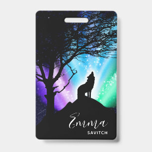 Midnight Howl Badge