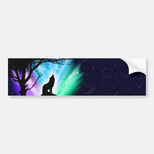 Midnight Howl Bumper Sticker