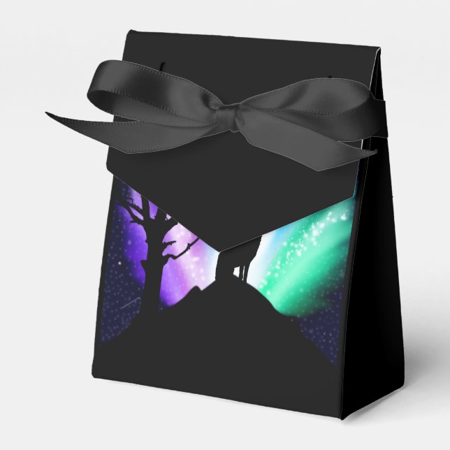 Midnight Howl Favor Box (Front Side)