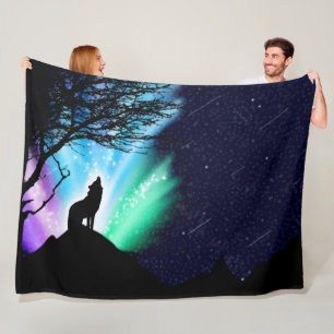 Midnight Howl Fleece Blanket