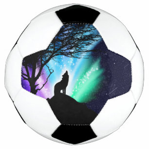 Midnight Howl Soccer Ball