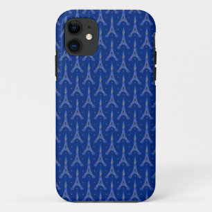 Midnight in Paris- Eiffel Tower iPhone 11 Case