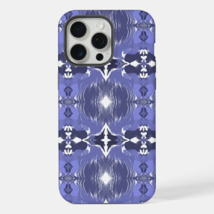 Midnight Indigo Kaleidoscope  iPhone 15 Pro Max Case