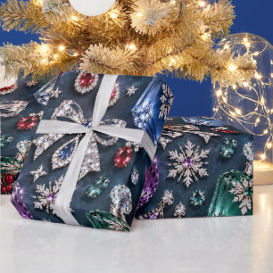 Midnight Jewel Cosmetics Christmas Wrapping Paper