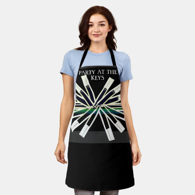 MIDNIGHT KEYS  APRON (Worn)