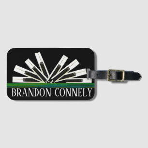 MIDNIGHT KEYS  LUGGAGE TAG