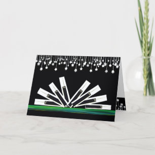 MIDNIGHT KEYS THANK YOU CARD