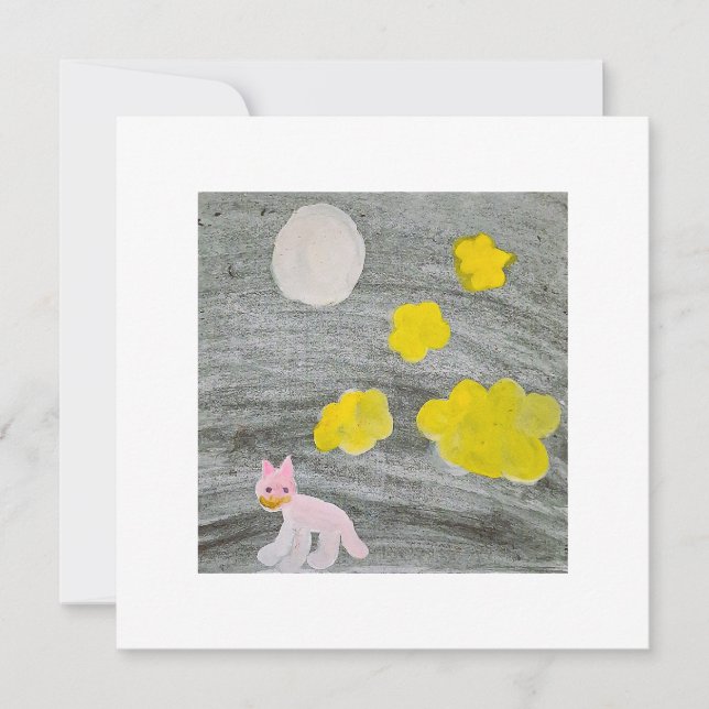 Midnight Kitty Adventure_Invitation Card (Front)