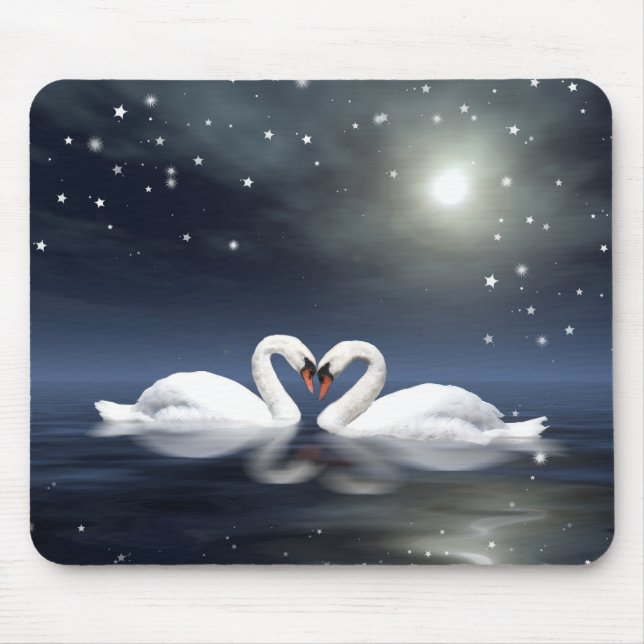 Midnight love mouse pad (Front)