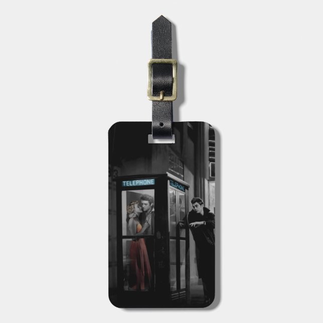 Midnight Luggage Tag (Front Vertical)