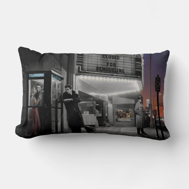 Midnight Lumbar Pillow (Front)