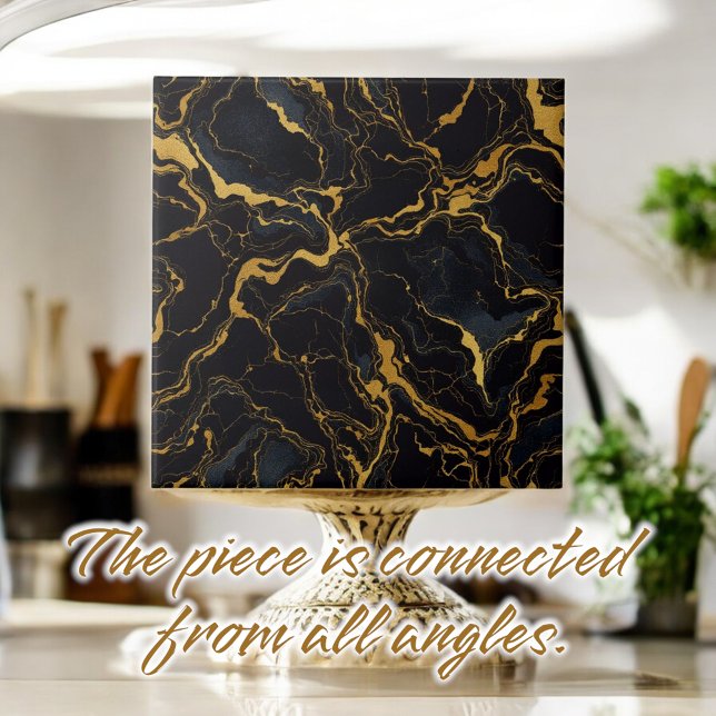 Midnight Luxe Marble tile (Creator Uploaded)