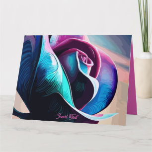 Midnight Majesty: The Dark Beauty of Black Roses Card