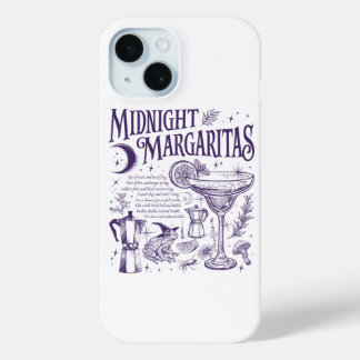 Midnight Margaritas Halloween Shirt iPhone 15 Case