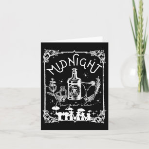 Midnight Margaritas Practical Magic Tee Halloween Card