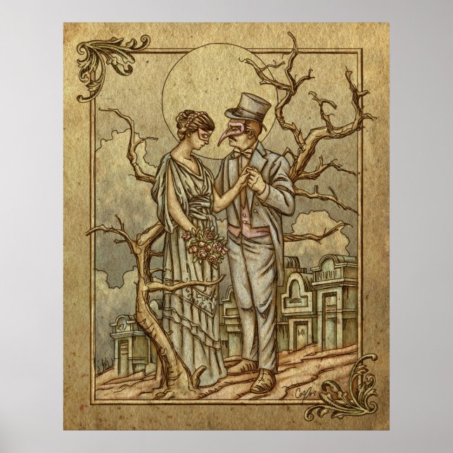 "Midnight Masquerade" Poster (Front)