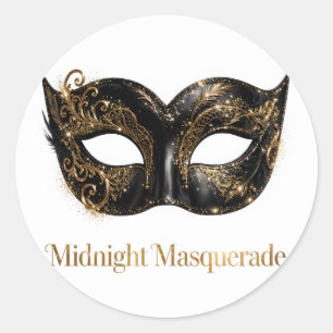 Midnight Masquerade Sticker