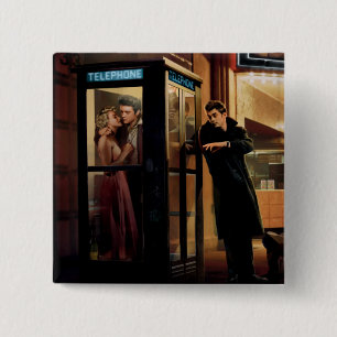 Midnight Matinee 2 Inch Square Button