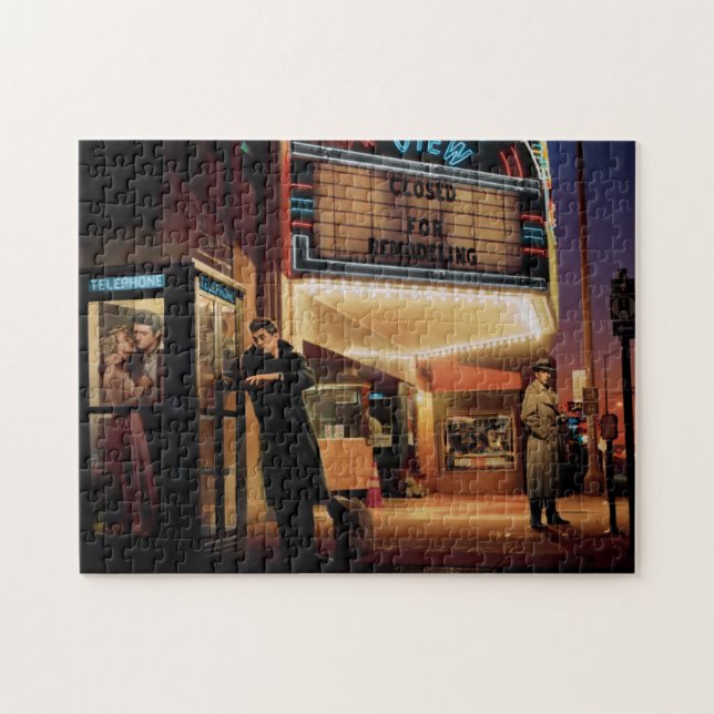 Midnight Matinee Jigsaw Puzzle (Horizontal)