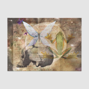 Midnight Moon Magic Spell Frog Decoupage Tissue Paper
