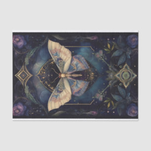 Midnight Moth 2 Tissue Paper