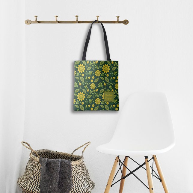 Midnight Mystique Blooms  Tote Bag (Creator Uploaded)