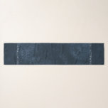 Midnight Navy Romance | Blue Satiny Grunge Damask Scarf<br><div class="desc">Rich sophisticated 90s style grunge is all grown up with this edgy distressed satin rose damask, luxurious velvet, and faux glitter trim in a dramatic dark moody jewel tone and dusky hue palette. This vintage 1990s unisex mixed medium abstract texture adds the perfect pop of color and personal style. For...</div>