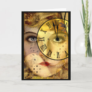 Midnight New Year's Eve Card
