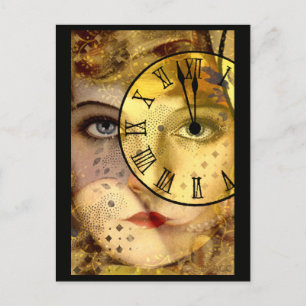 Midnight New Year's Eve Postcard