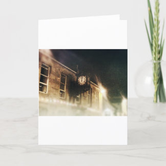 Midnight on Hogmanay Holiday Card