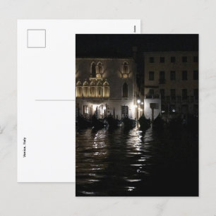 Midnight on the Grand Canal Postcard