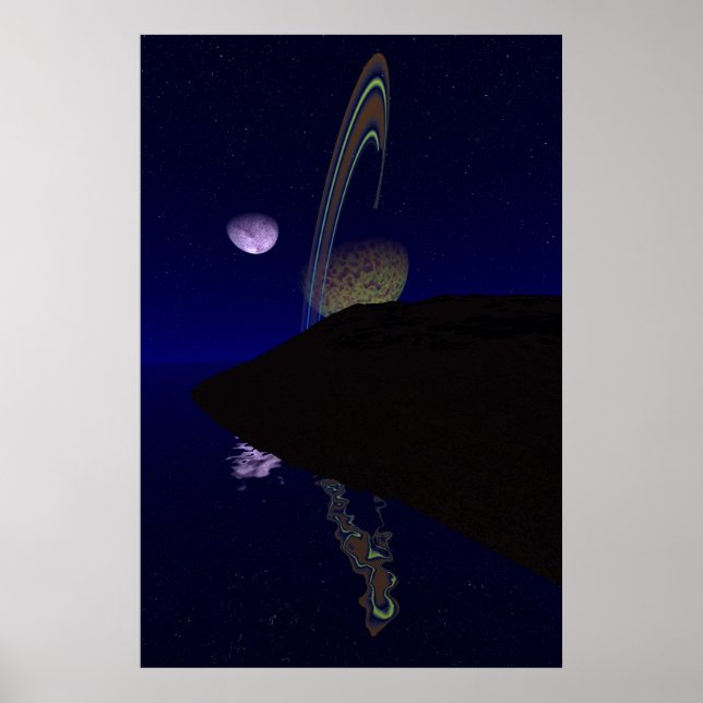 Midnight on the Moon of Tibia 3 Poster (Front)