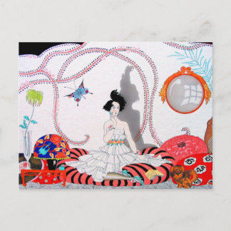 Midnight! or the Fashionable Apartment Postcard