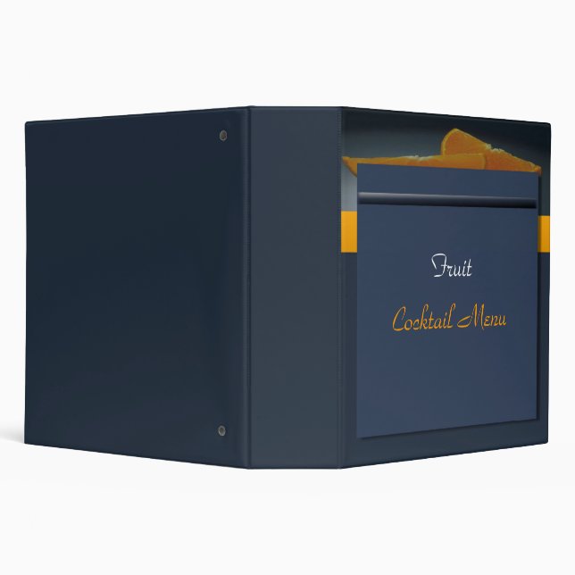 Midnight Orange Binder (Background)