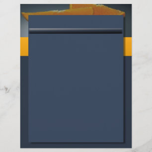Midnight Orange Letterhead