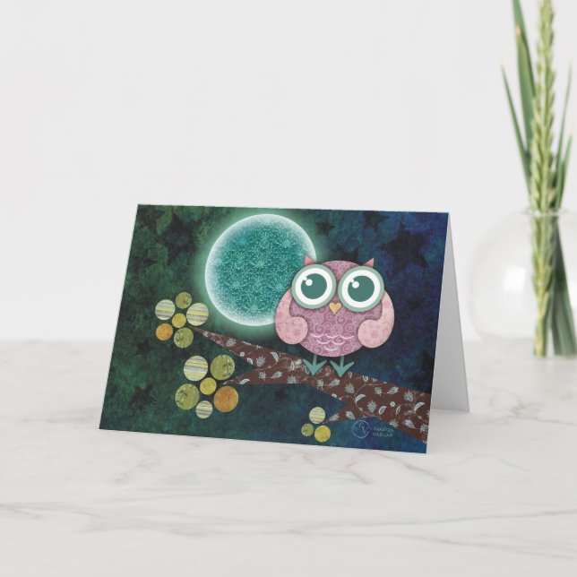 Midnight Owl Card (Front)