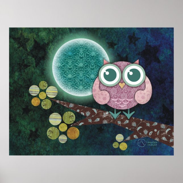 Midnight Owl Poster (Front)