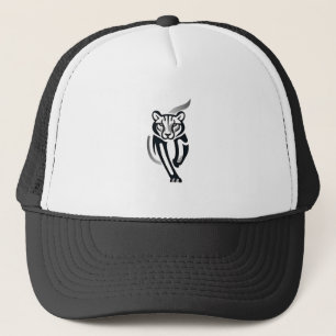 Midnight Panther – Silent Power Tee Trucker Hat