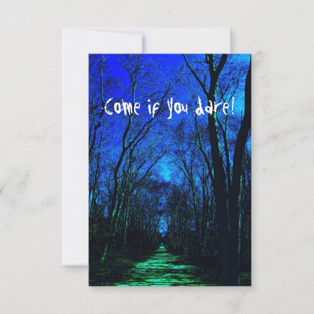 Midnight Path Invitations (Front)
