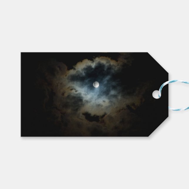 midnight pearl gift tags (Front (Horizontal))