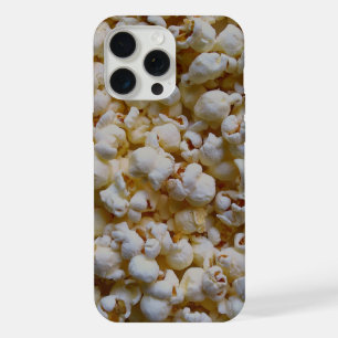 Midnight Popcorn Background Ready to Customize iPhone 15 Pro Max Case