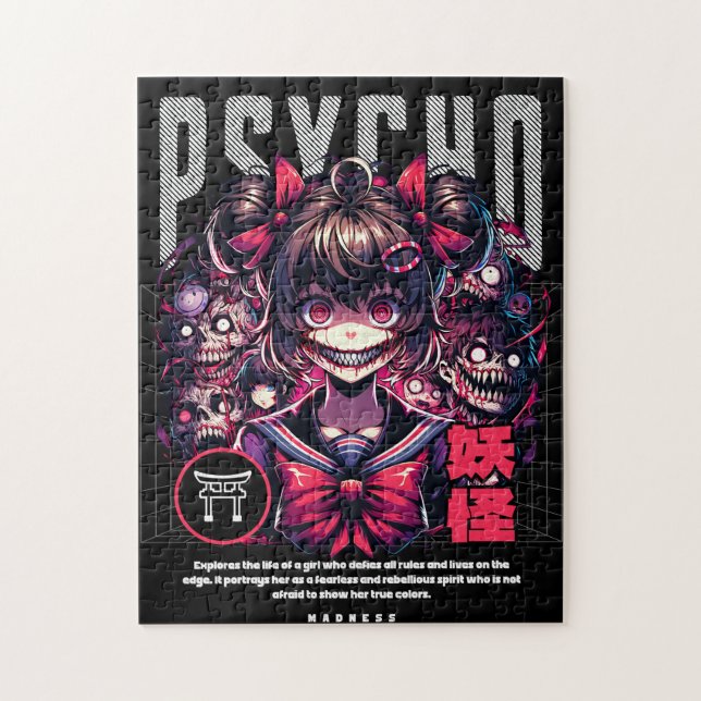 Midnight Psycho: Spirit of the Forbidden It weaves Jigsaw Puzzle (Vertical)