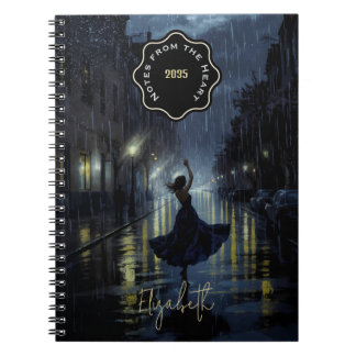 Midnight Rain Dance Notebook
