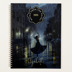Midnight Rain Dance  Notebook Planner