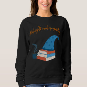 Midnight Readers Society Cozy Book Lover Design Sweatshirt