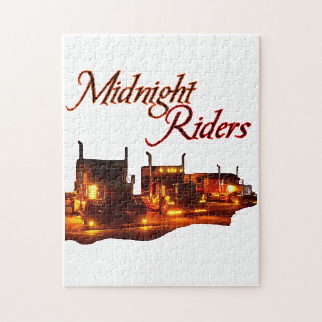 Midnight Riders Jigsaw Puzzle (Vertical)