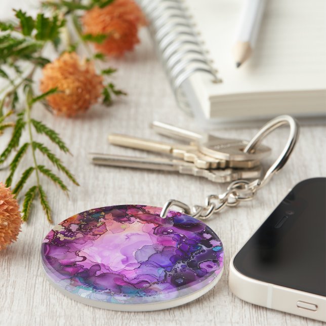 Midnight Run Acrylic Keychain (Front Right)