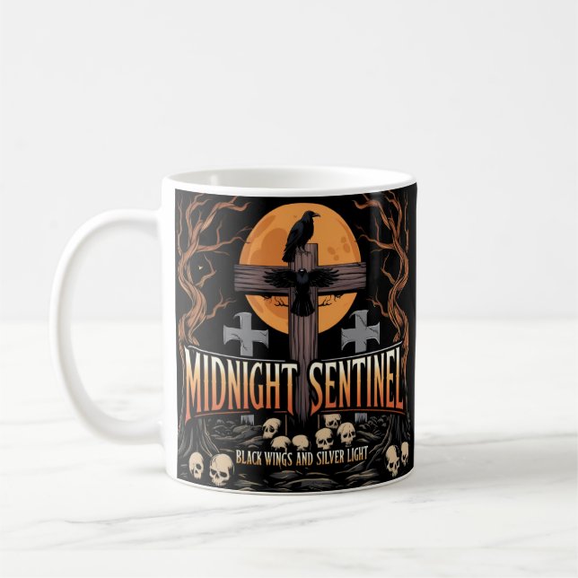 Midnight Sentinel  Coffee Mug (Left)