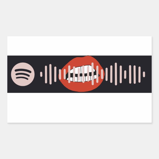 Midnight Sky by Miley Cyrus Spotify Code Sticker (Front)